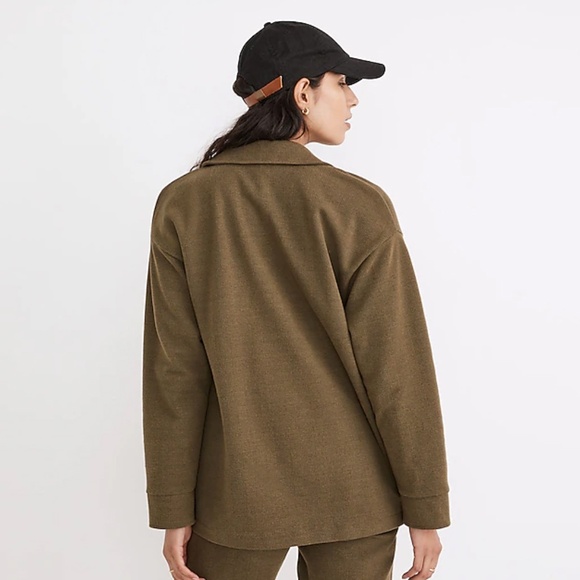 NWT Madewell Brushed Redford Blazer in Plaid - Picture 2 of 8